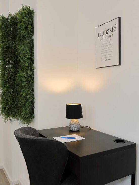 Modernes Apartment, zentrale Lage mit Garage & PS4